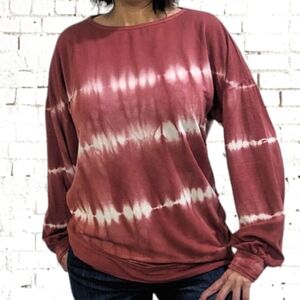 KNOX ROSE Tie-dye Top ~ EUC